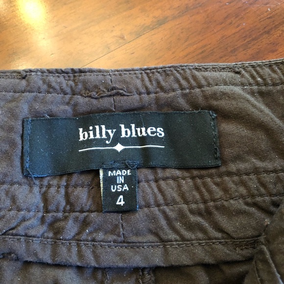 Billy Blues long cotton zip detail short - Picture 7 of 8